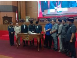 DPRD Mura Gelar Rapat Paripurna Agenda Dengarkan Jawaban Eksekutif Terkait Empat Raperda