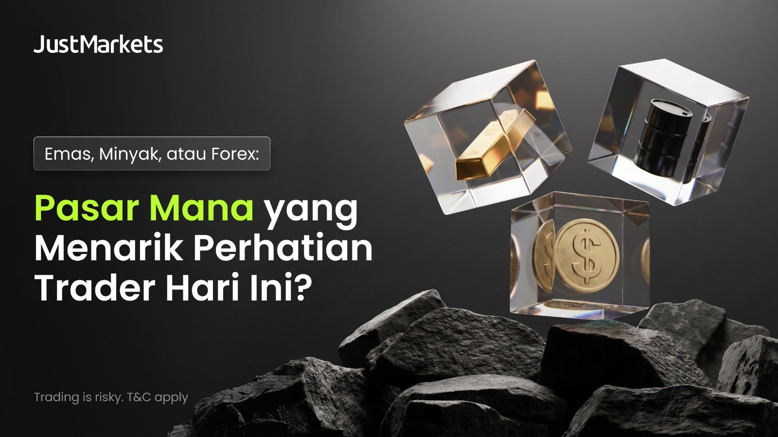 Emas, Minyak, atau Forex Pasar Mana yang Menarik Perhatian Trader Hari Ini?
