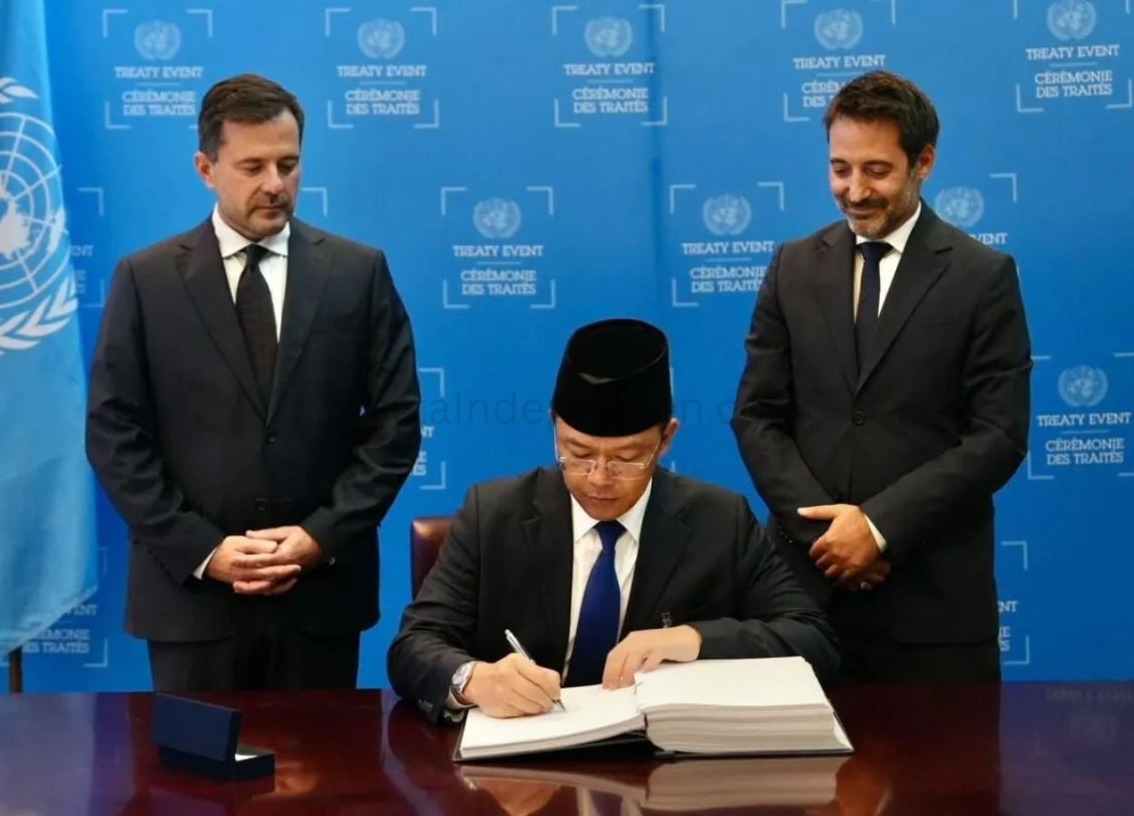 RI Teken Konvensi Siber Pertama di Bawah PBB - WartaIndependen.com